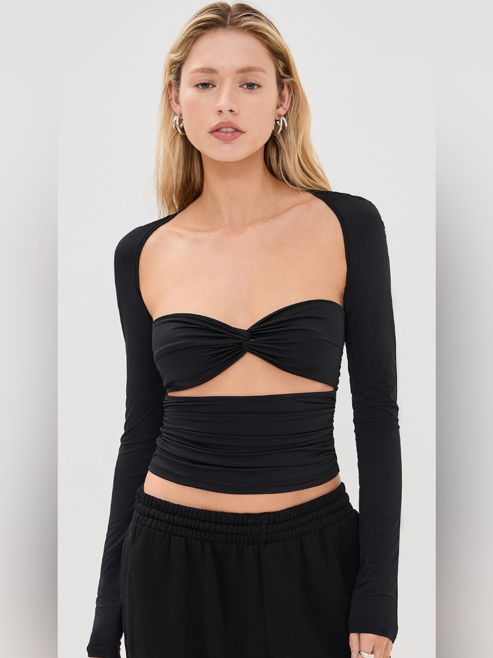 Lioness Black Soleil Top - Size Medium